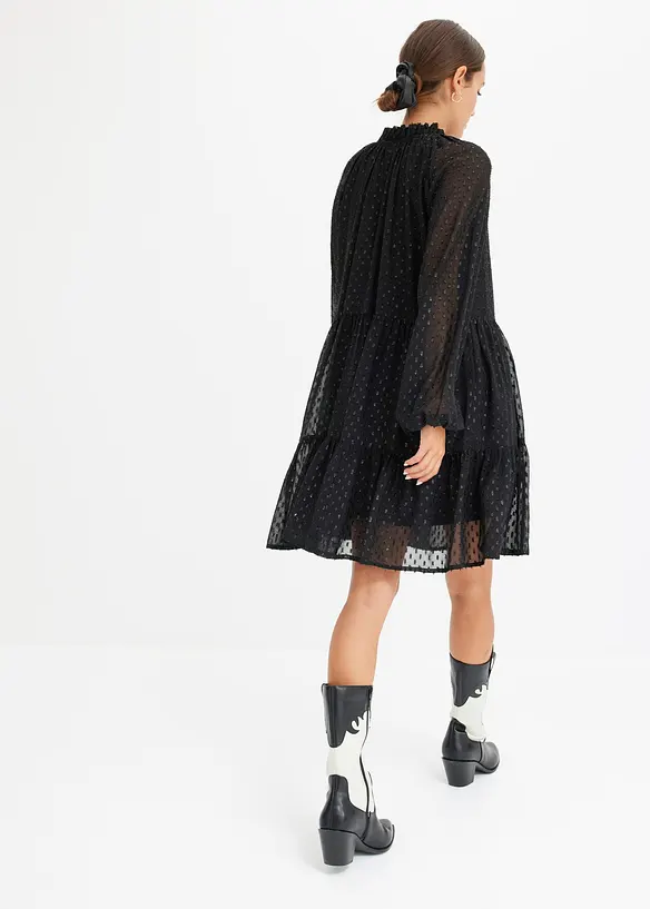 Tuniekjurk met glittereffect, bonprix