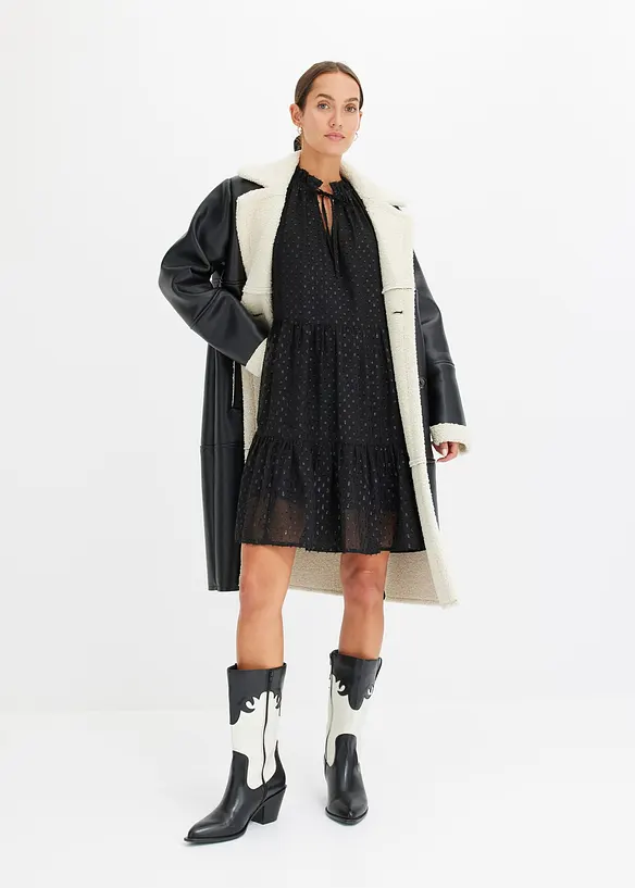 Tuniekjurk met glittereffect, bonprix