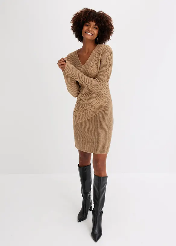 Gebreide jurk, bonprix