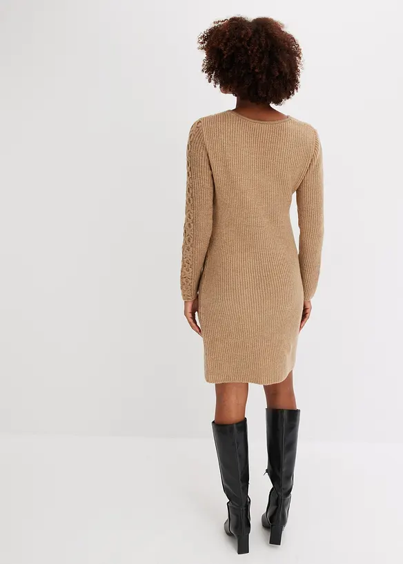 Gebreide jurk, bonprix