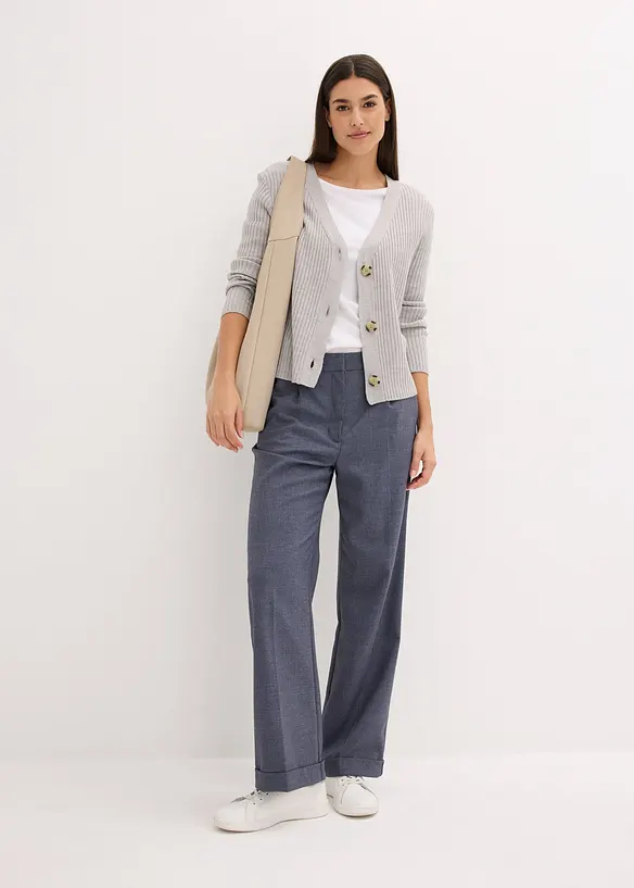 Geribt vest, bonprix