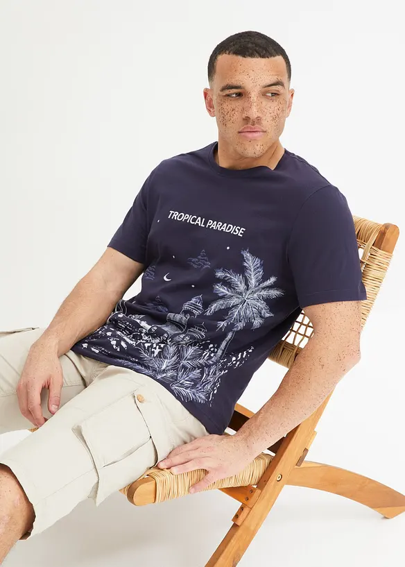 T-shirt van puur katoen, bonprix