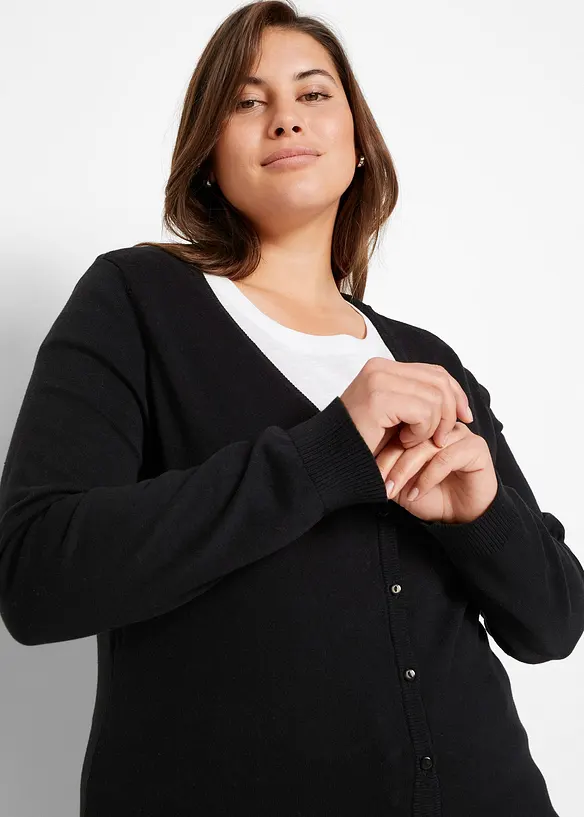 Basic vest met knoopsluiting, bonprix