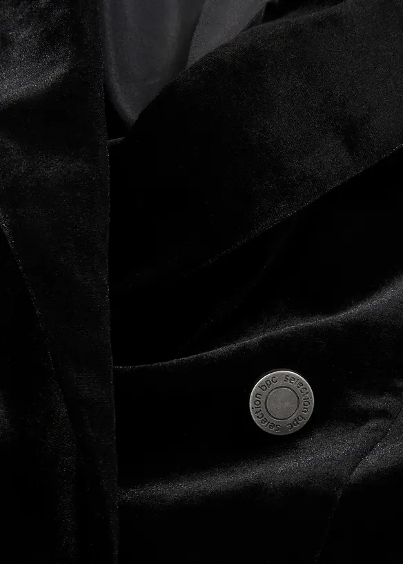Fluwelen blazer, bonprix
