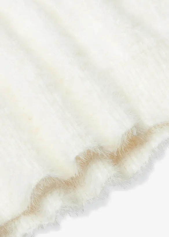 Oversized trui met diep rugdecolleté, bonprix