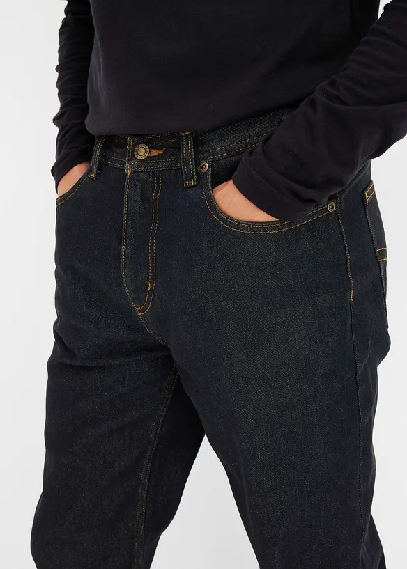 Classic fit jeans met deels elastische tailleband, straight, bonprix