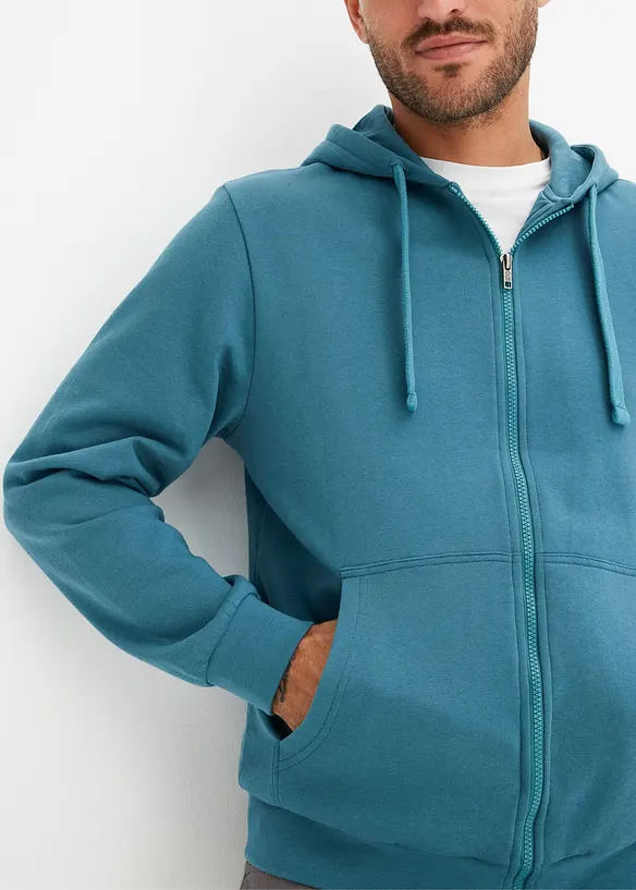 Hoodie met ritssluiting, bonprix