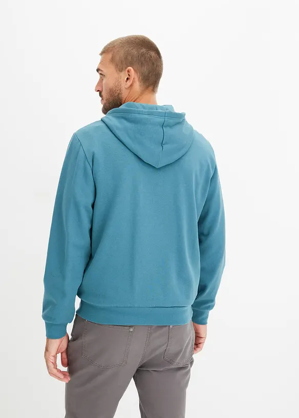 Hoodie met ritssluiting, bonprix