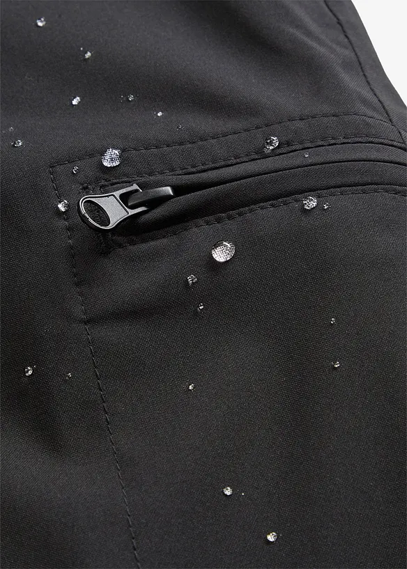 Outdoor broek met fleece voering en zakken, waterdicht, bonprix