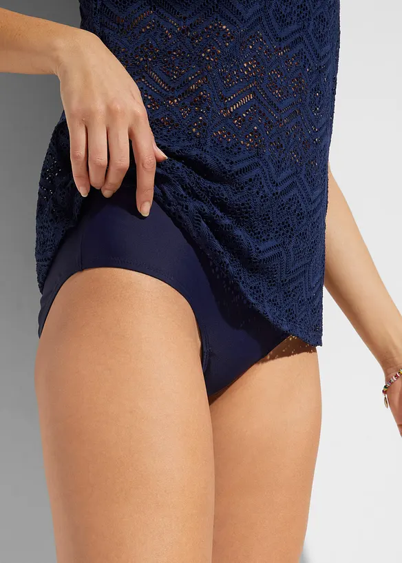 Tankini (2-dlg. set) van kant, bonprix
