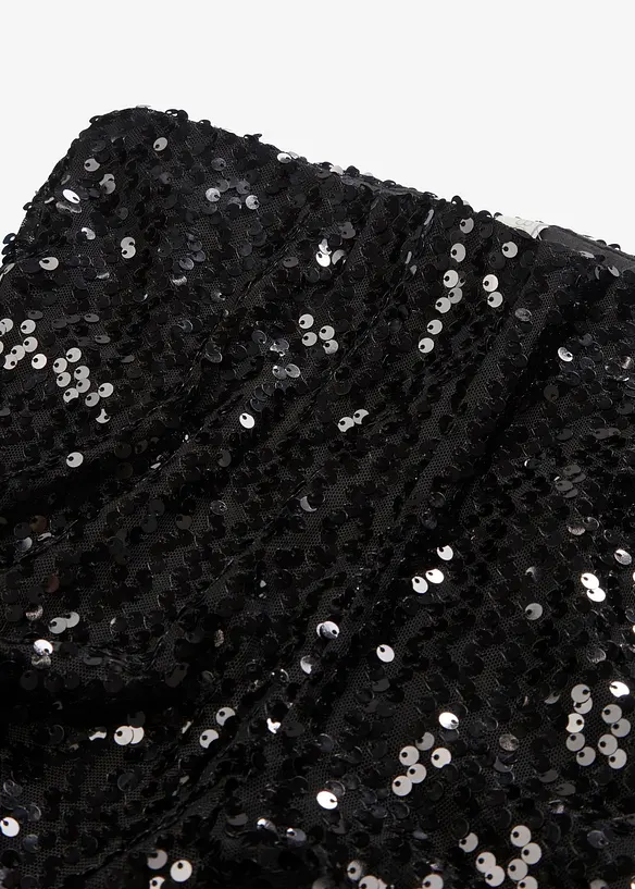 Broek met pailletten, bonprix