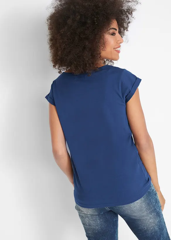 T-shirt van puur katoen, bonprix