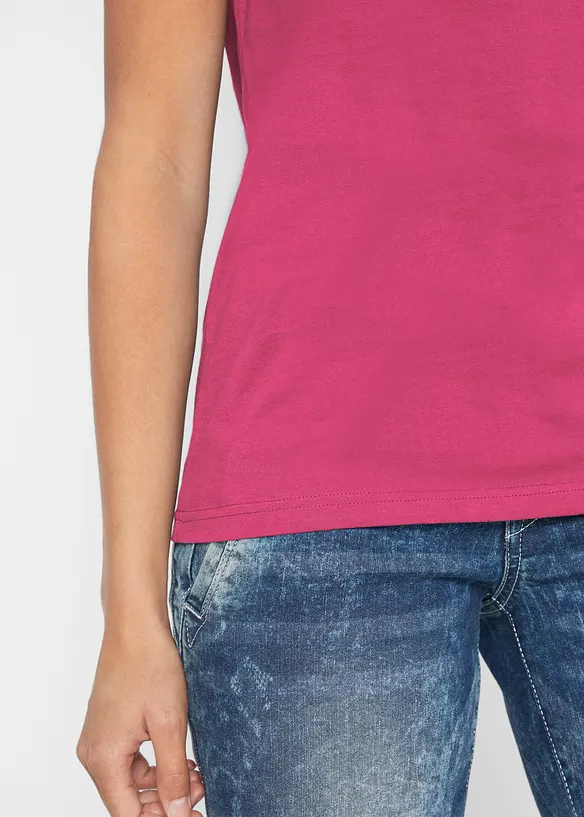 T-shirt van puur katoen, bonprix