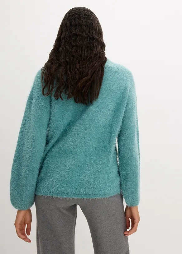 Trui van fluffy verengaren, bonprix