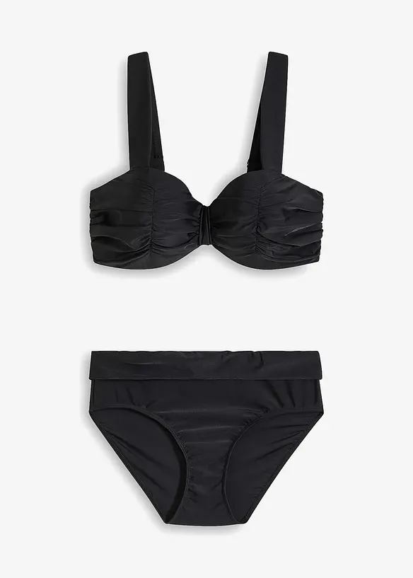 Balconette bikini met gewatteerde bandjes (2-dlg. set), bonprix