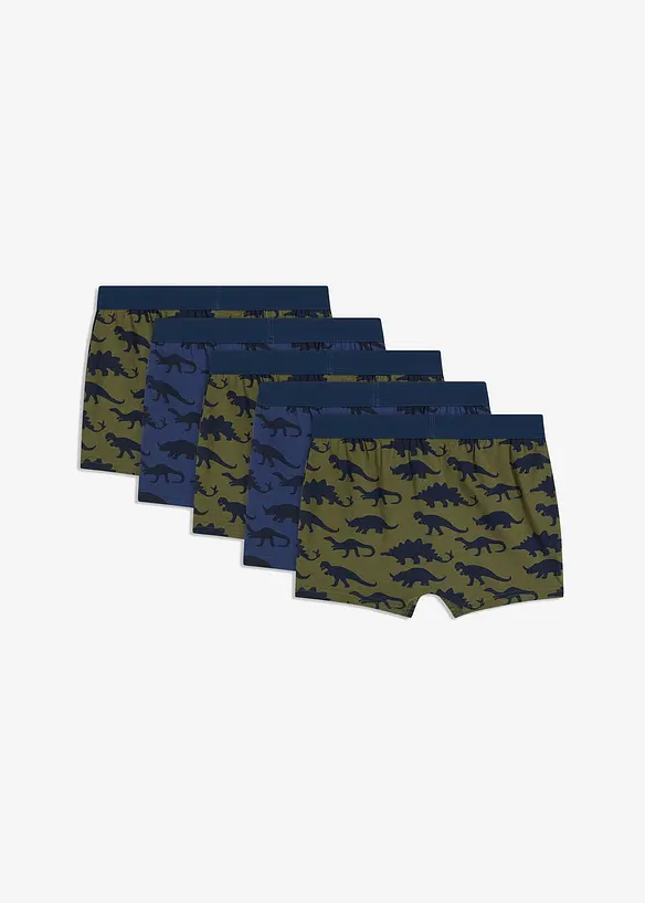 Boxer met zacht katoen (set van 5), bonprix