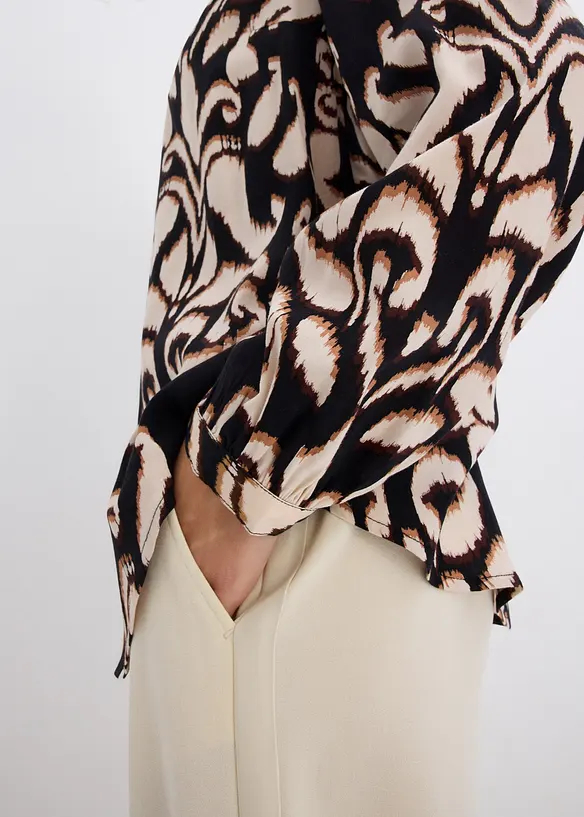 Tuniekblouse van soepele viscose, bonprix