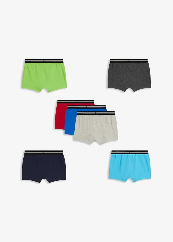 Boxershorts met zacht katoen (set van 7), bonprix