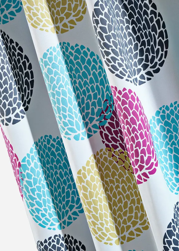Verduisterend gordijn met print met gerecycled polyester (1 stuk), bonprix