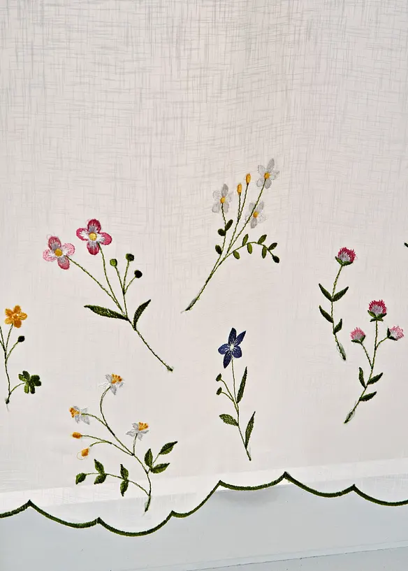 Valletje met bloemenborduursel, bonprix