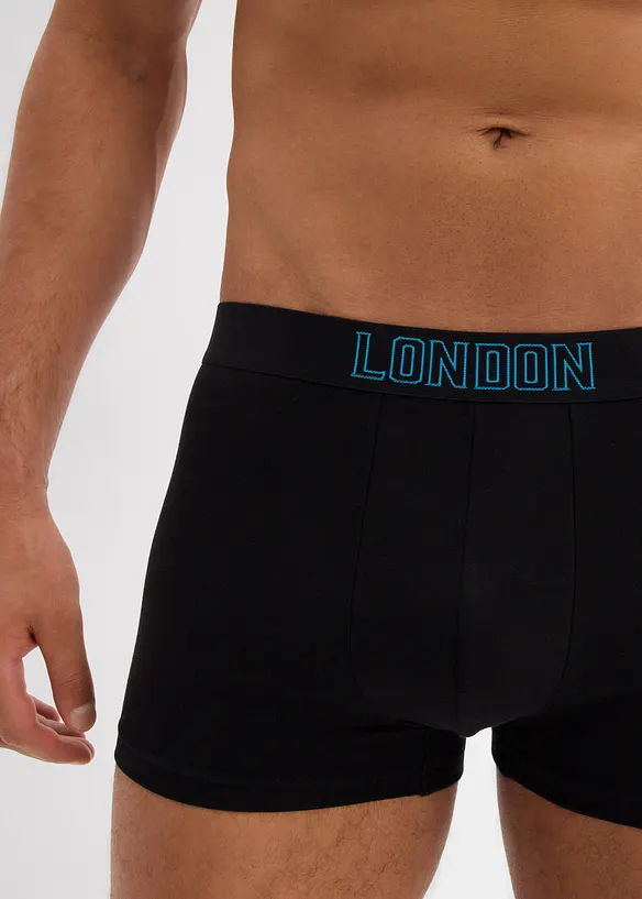 Strakke boxer met katoen (set van 5), bonprix