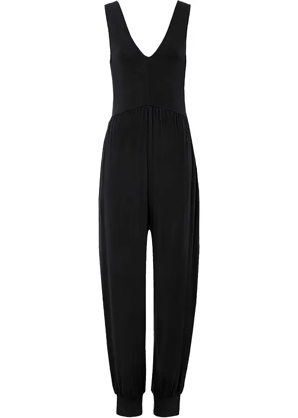 Jersey jumpsuit van een viscosemix, bonprix