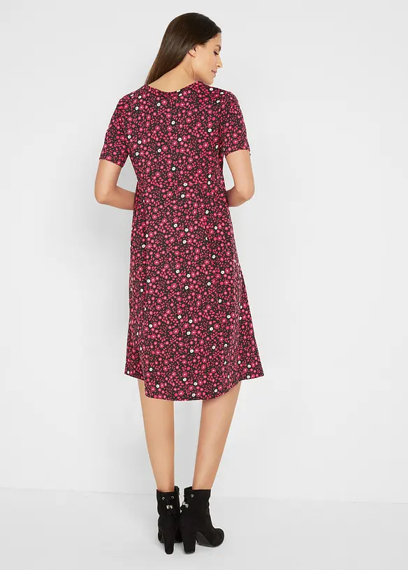 Midi jurk van katoen-jersey, bonprix
