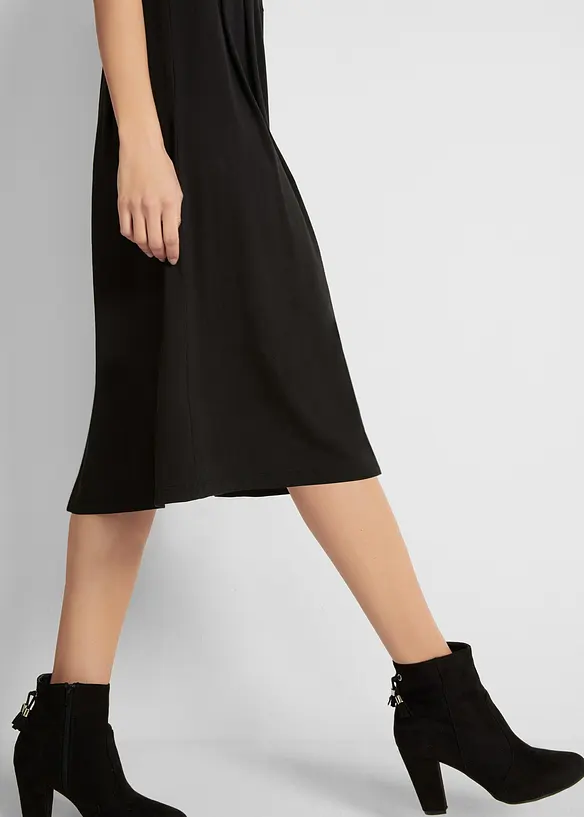 Midi jurk van katoen-jersey, bonprix