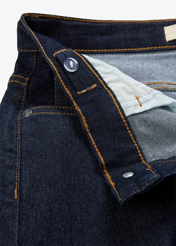 Wide leg jeans mid waist, bonprix