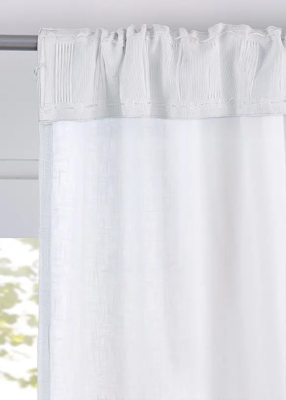 Gordijn van biologisch katoen (1 stuk), bonprix