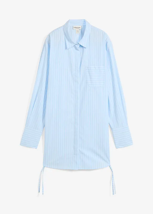 Oversized blouse van katoen, bonprix
