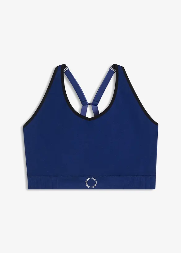 Naadloze sport bh, lichte steun, bonprix