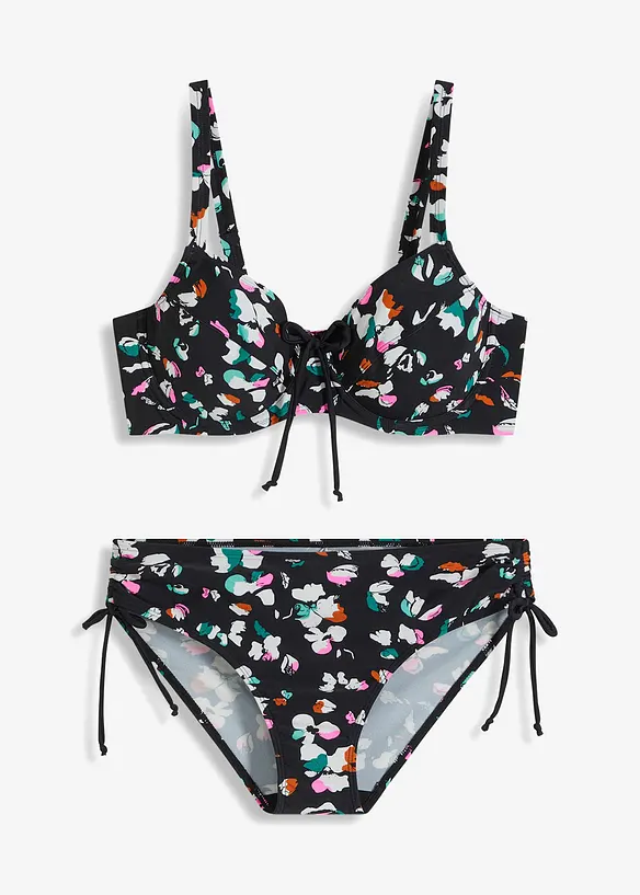 Minimizer bikini met bandjes (2-dlg. set), bonprix