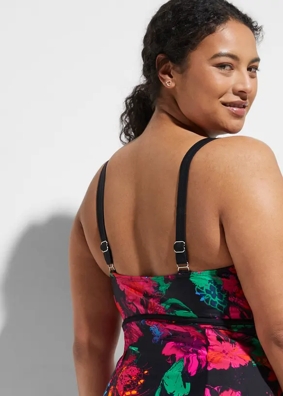 Badpakjurk met een ronde hals, bonprix