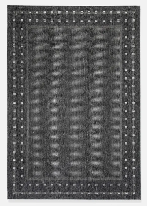 Binnen- en buitenkleed met boord, bonprix