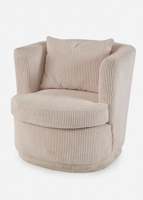 Fauteuil met ronde poot, bonprix