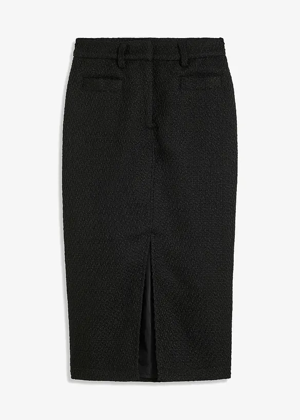 Bouclé kokerrok, bonprix