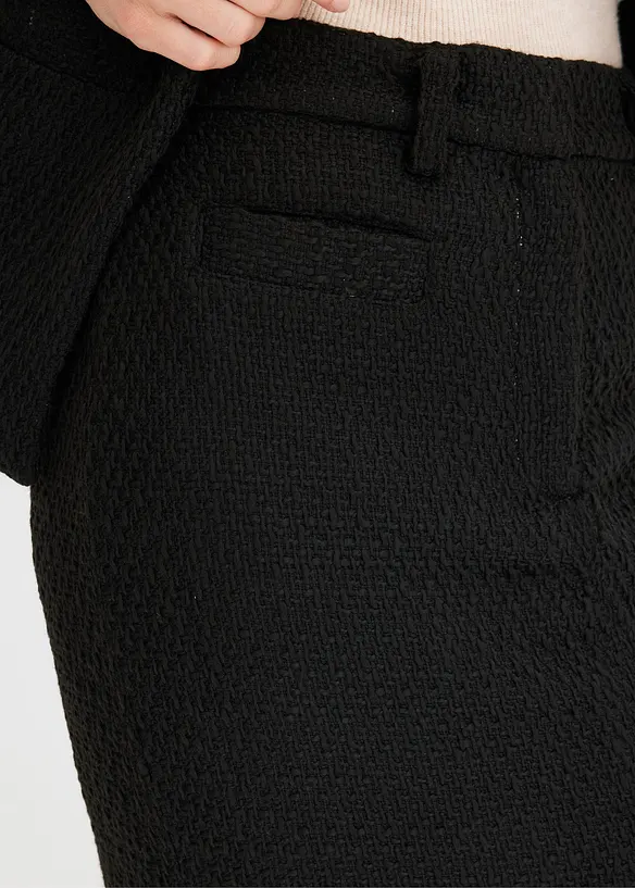 Bouclé kokerrok, bonprix