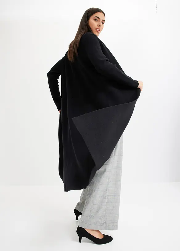 Lang vest met viscose, bonprix