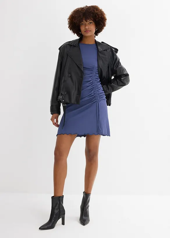 Shirtjurk met plooitjes, bonprix