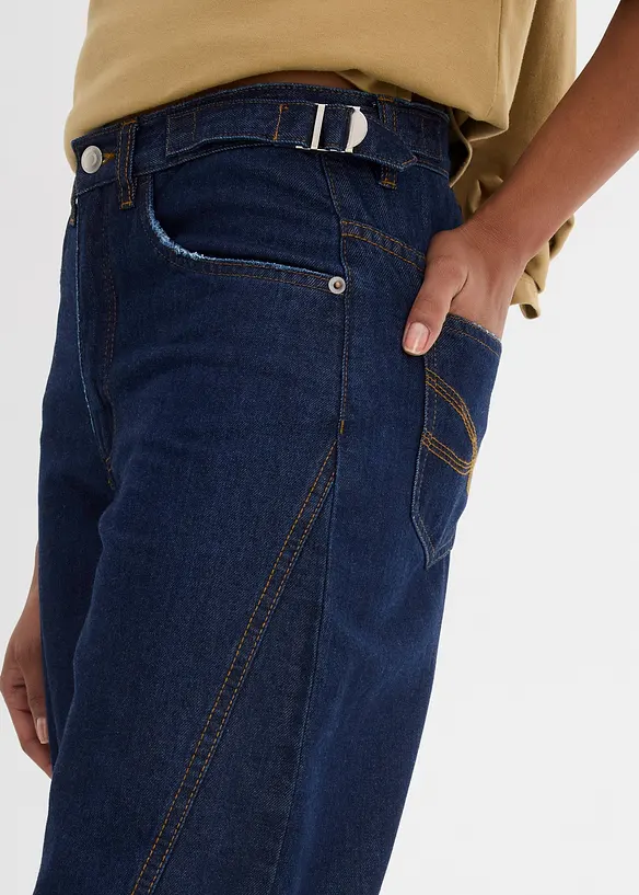 Balloon jeans, mid waist, bonprix