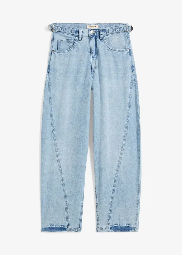 Balloon jeans, mid waist, bonprix