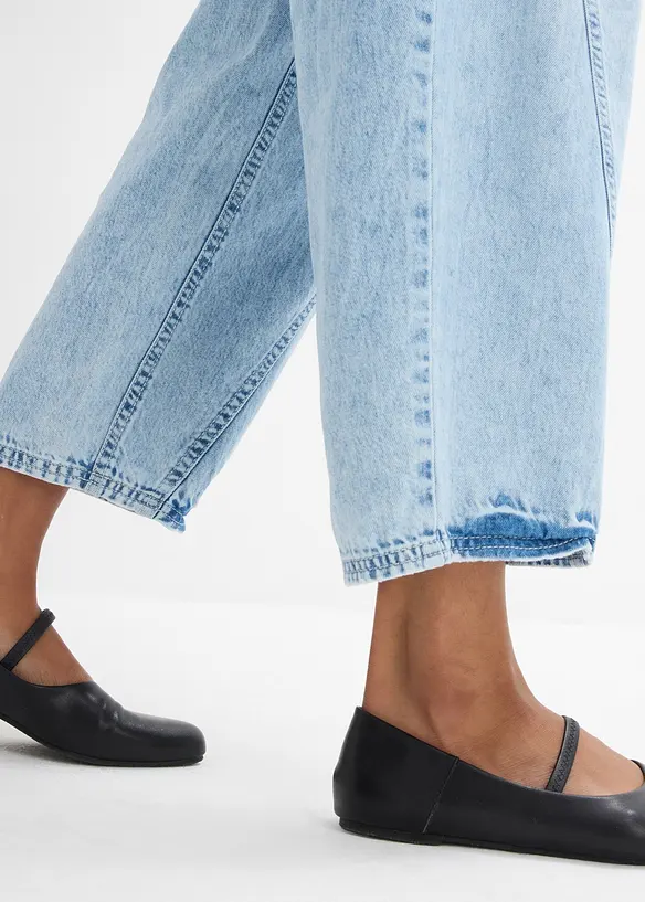 Balloon jeans, mid waist, bonprix