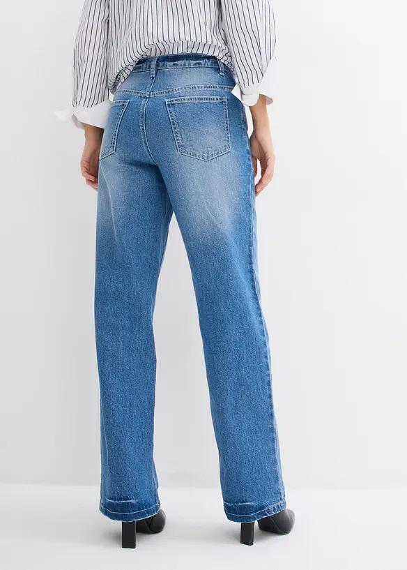 Straight jeans, high waist, bonprix
