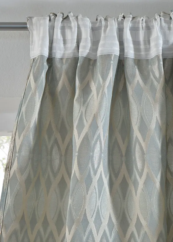 Jacquard gordijn (set van 1), bonprix