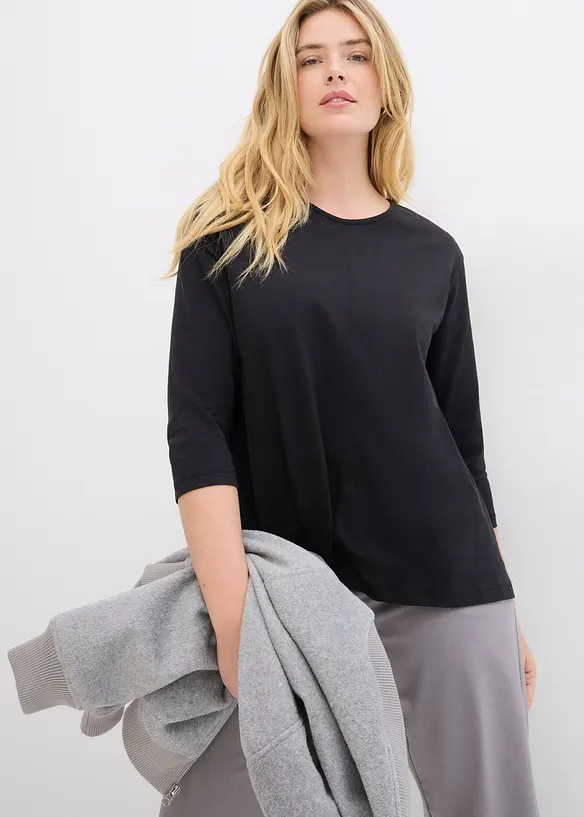 Boxy shirt van biologisch katoen, bonprix