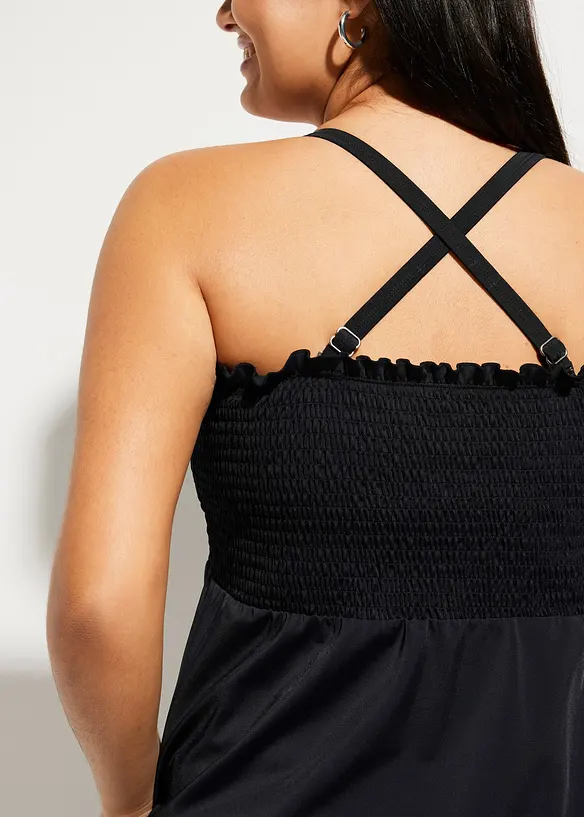 Gesmokte tankini (2-dlg. set), bonprix