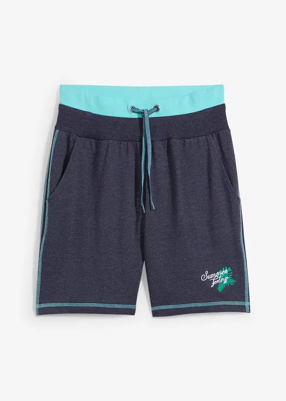 Sweat short van katoenmix, bonprix