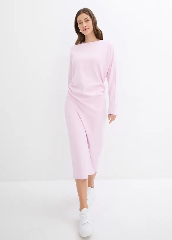 Midi jurk van comfortabel Punto di Roma, bonprix
