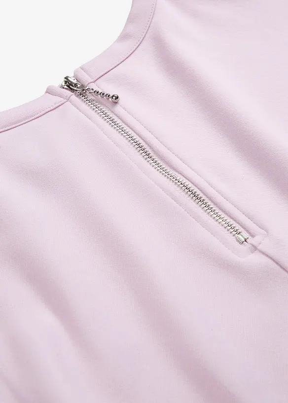 Midi jurk van comfortabel Punto di Roma, bonprix